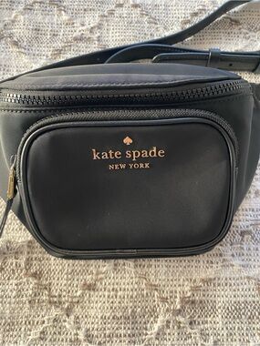 kate spade Black Nylon Crossbody Belt Bag